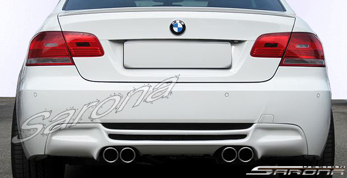 Custom BMW 3 Series  Coupe Rear Bumper (2007 - 2011) - $639.00 (Part #BM-028-RB)